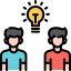 external idea-business-teamwork-kosonicon-lineal-color-kosonicon icon