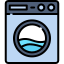 external washing-machine-laundry-and-dry-clean-kosonicon-lineal-color-kosonicon icon