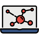 external chromosome-vaccine-and-laboratory-kosonicon-lineal-color-kosonicon icon