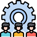 external teamwork-business-teamwork-kosonicon-lineal-color-kosonicon icon