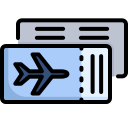 external ticket-flight-airport-kosonicon-lineal-color-kosonicon icon