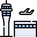 external traffic-control-airport-kosonicon-lineal-color-kosonicon icon