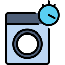 external washing-machine-laundry-and-dry-clean-kosonicon-lineal-color-kosonicon-2 icon