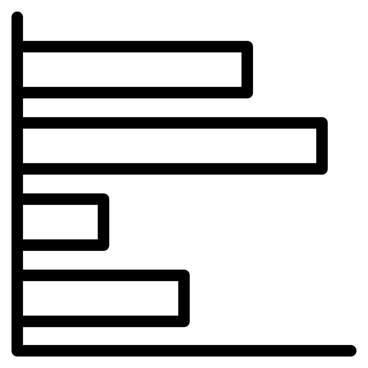 bar graph icon