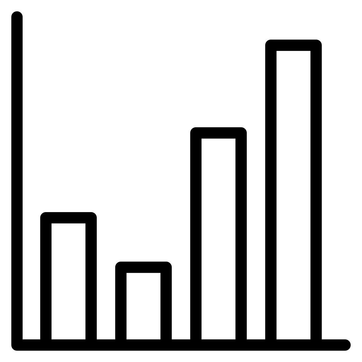 bar graph icon