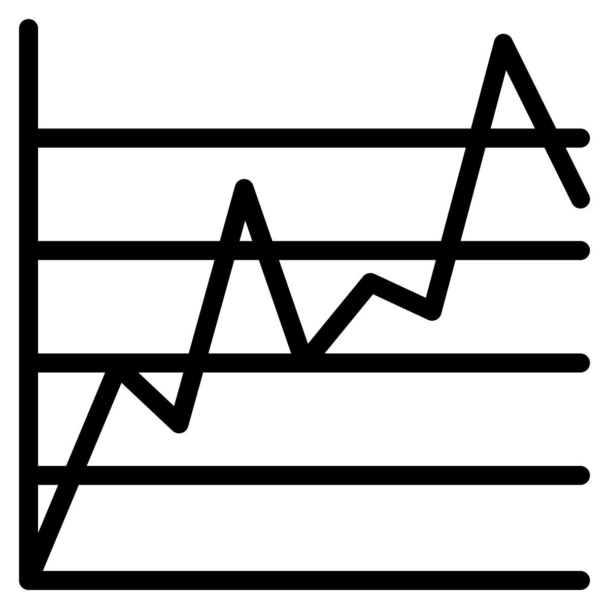 line graph icon