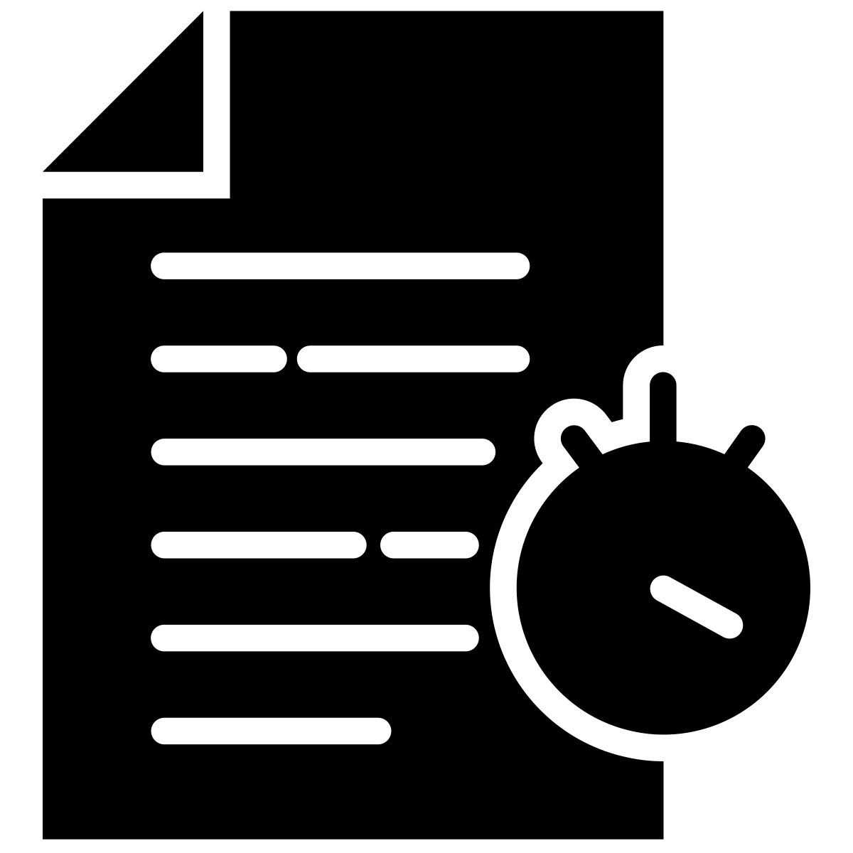 business report icon