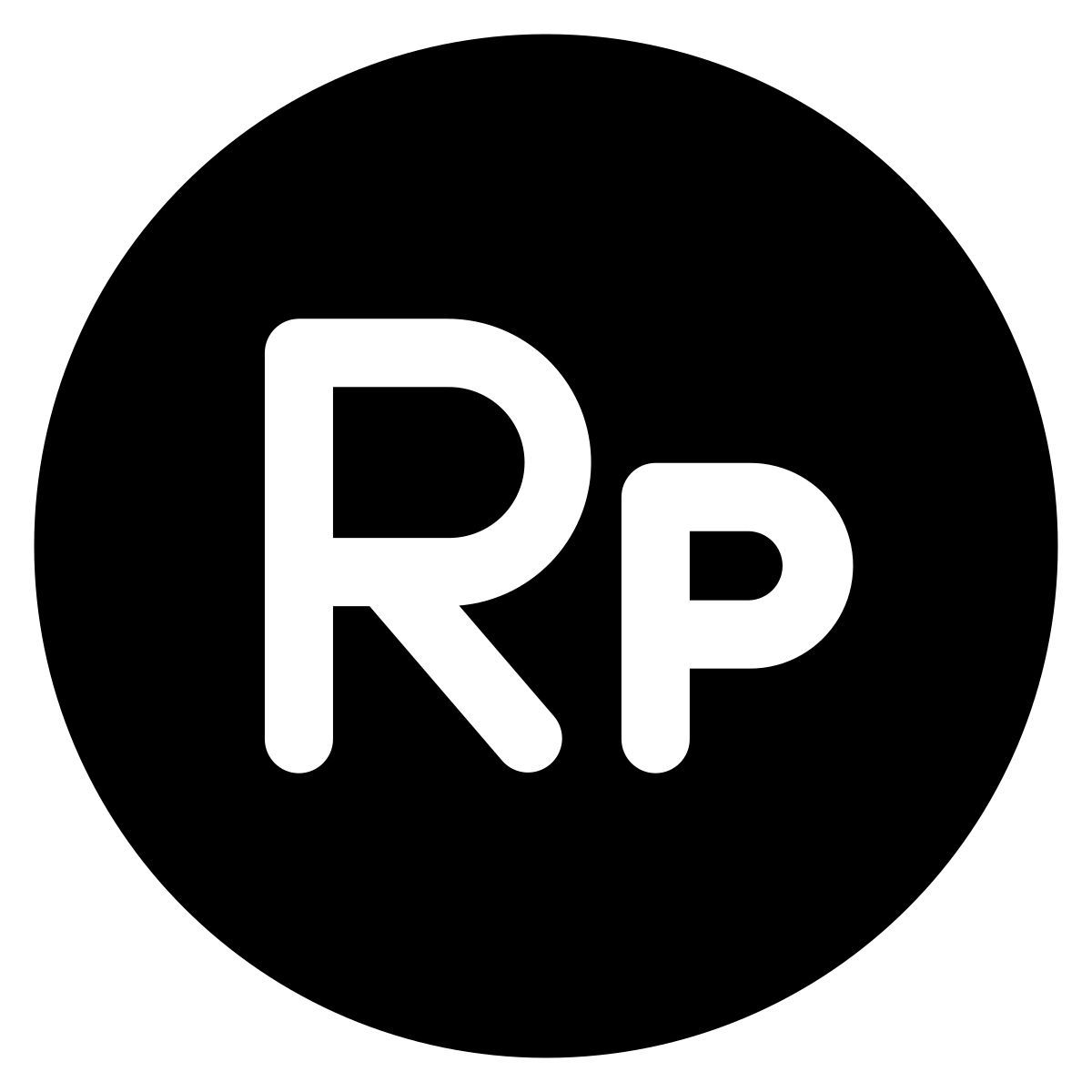 rupia indonesia icon