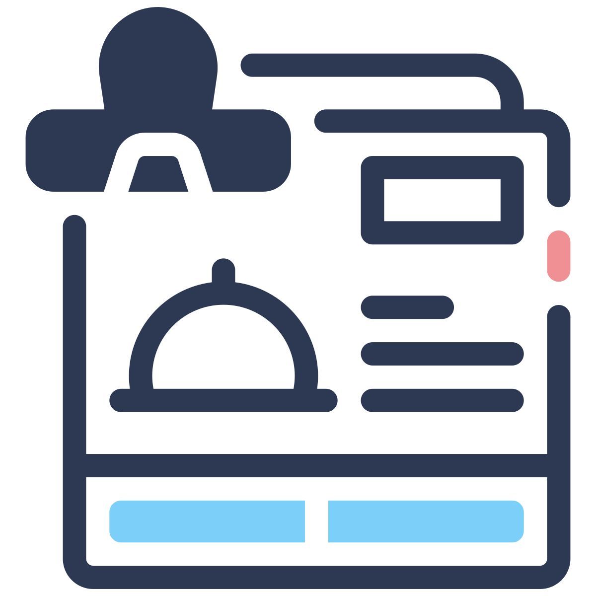 cafetaria cash register icon
