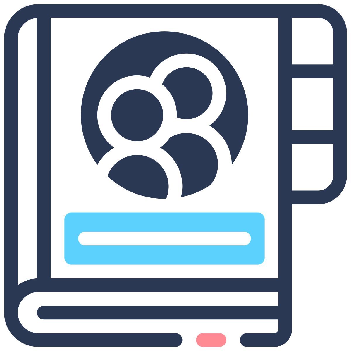 distant communication contact icon