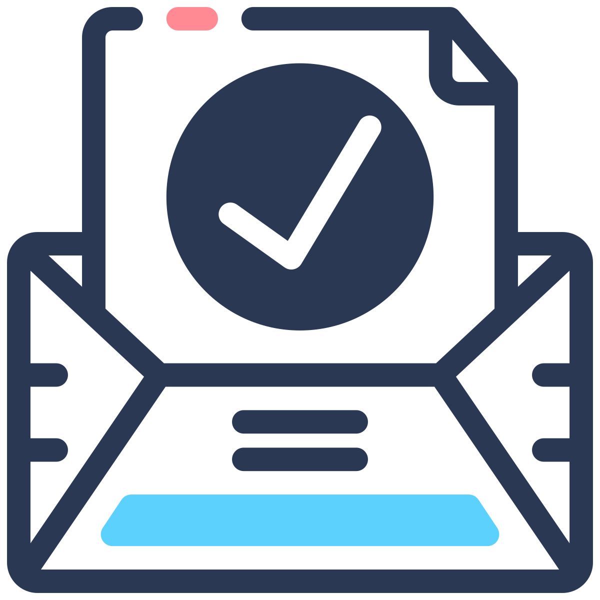 distant communication email icon