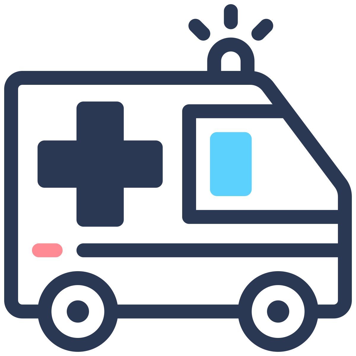 donate your blood ambulance icon