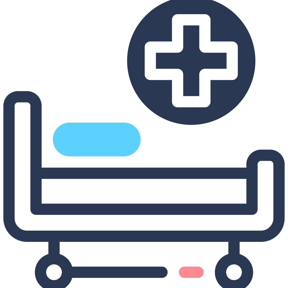 donate your blood bed icon