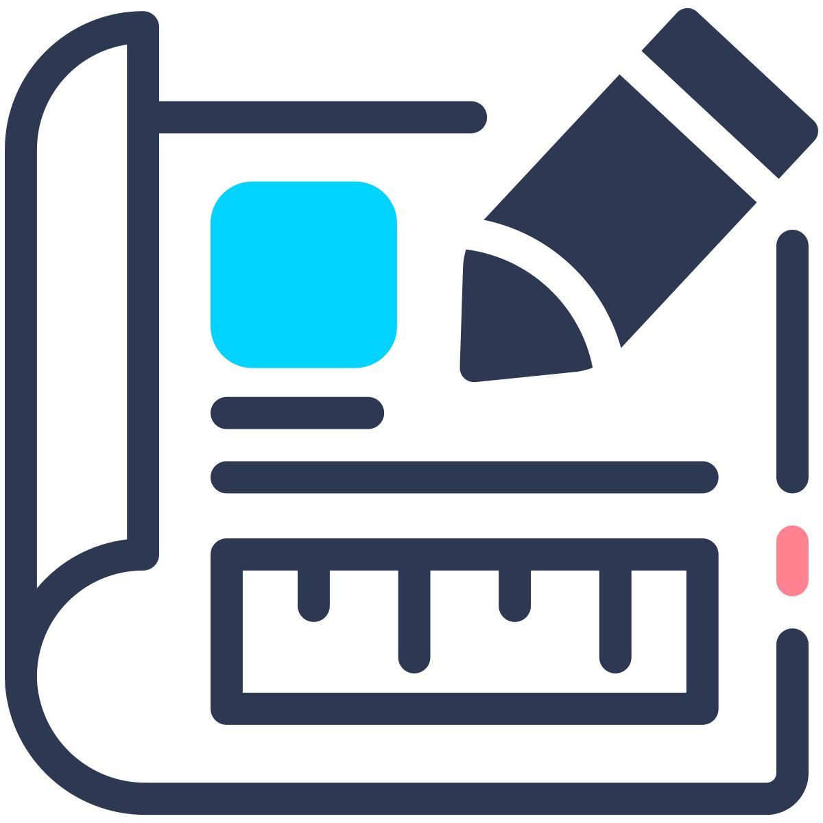 engineer toolbox blueprint icon