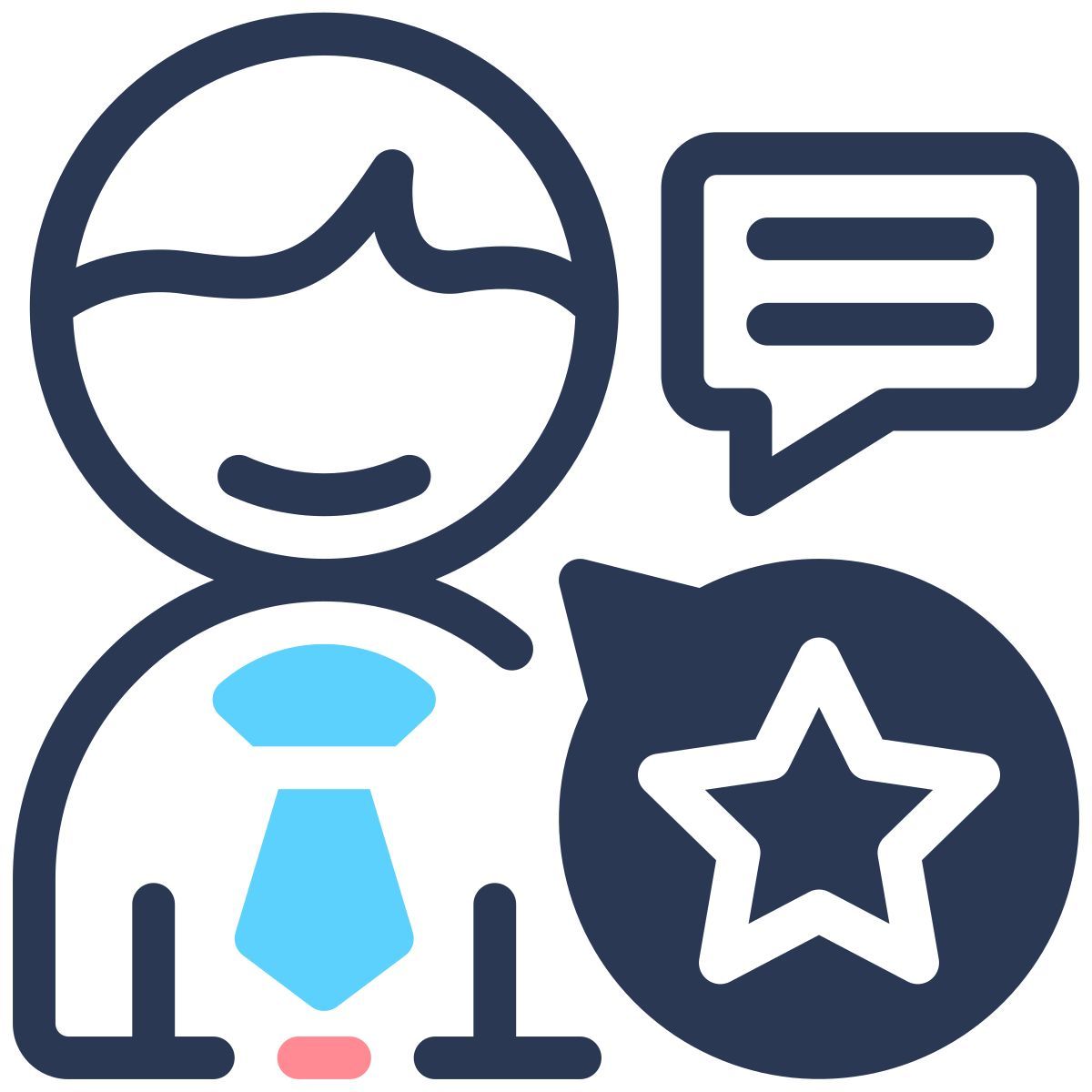 happy customer customer icon