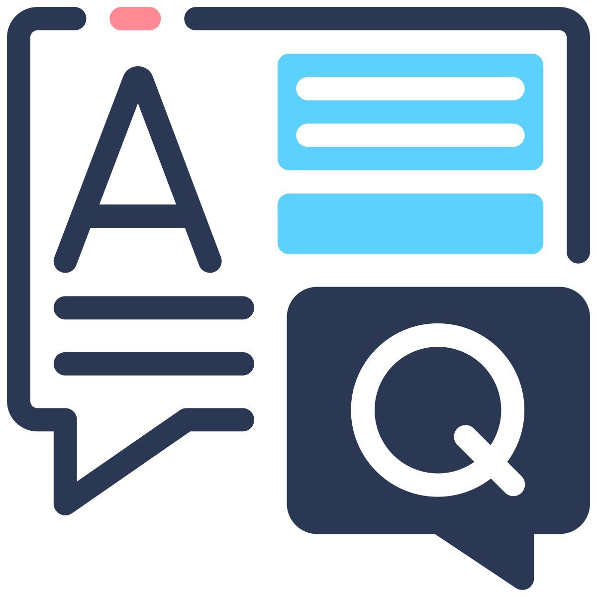 happy customer faq icon