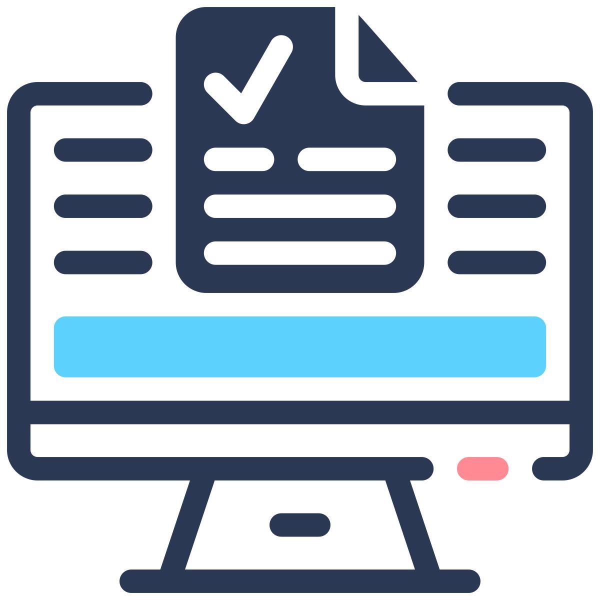 happy customer form icon