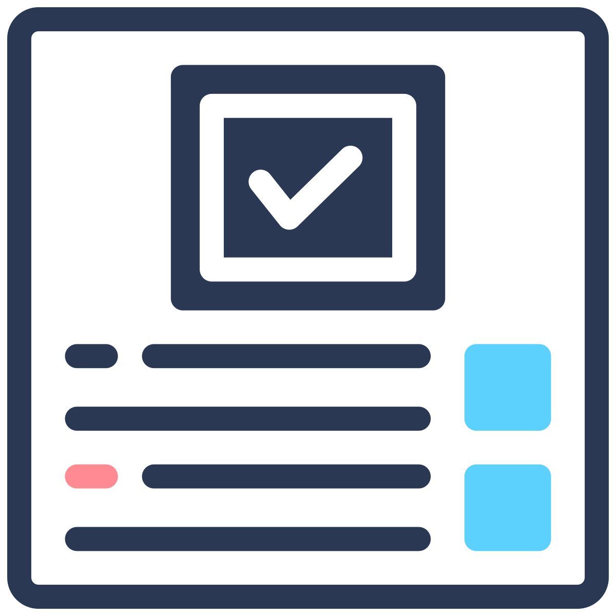 mentoring activities checklist icon