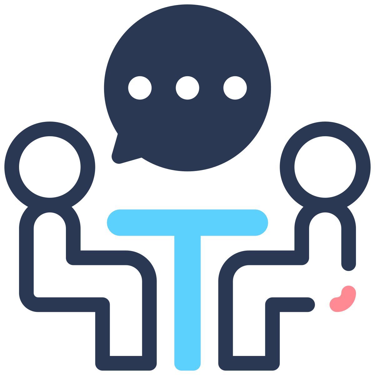 mentoring activities one to one icon
