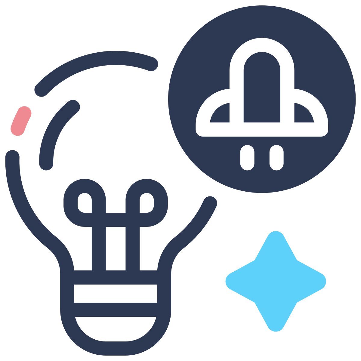mentoring program innovation icon