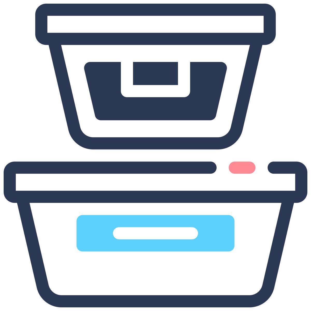 recipiente para alimentos icon
