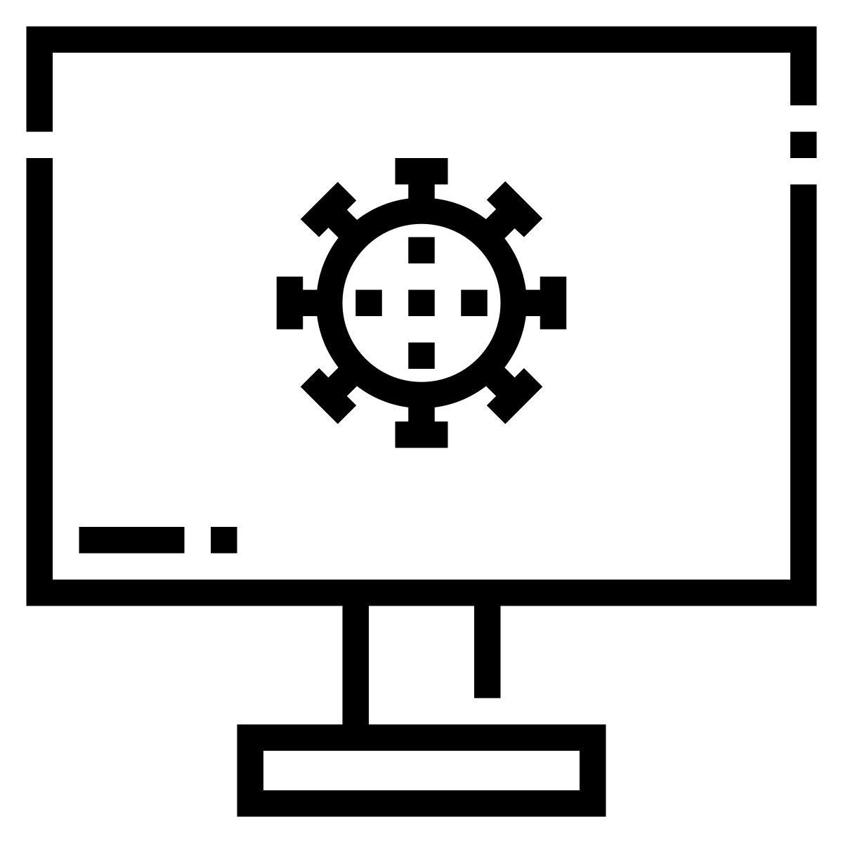 computer virus icon