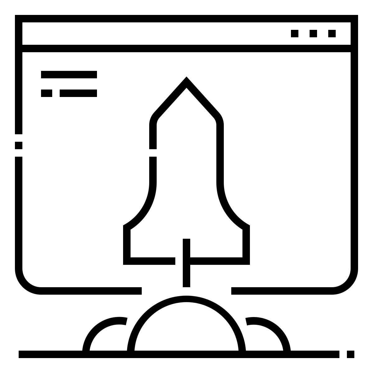 launch icon