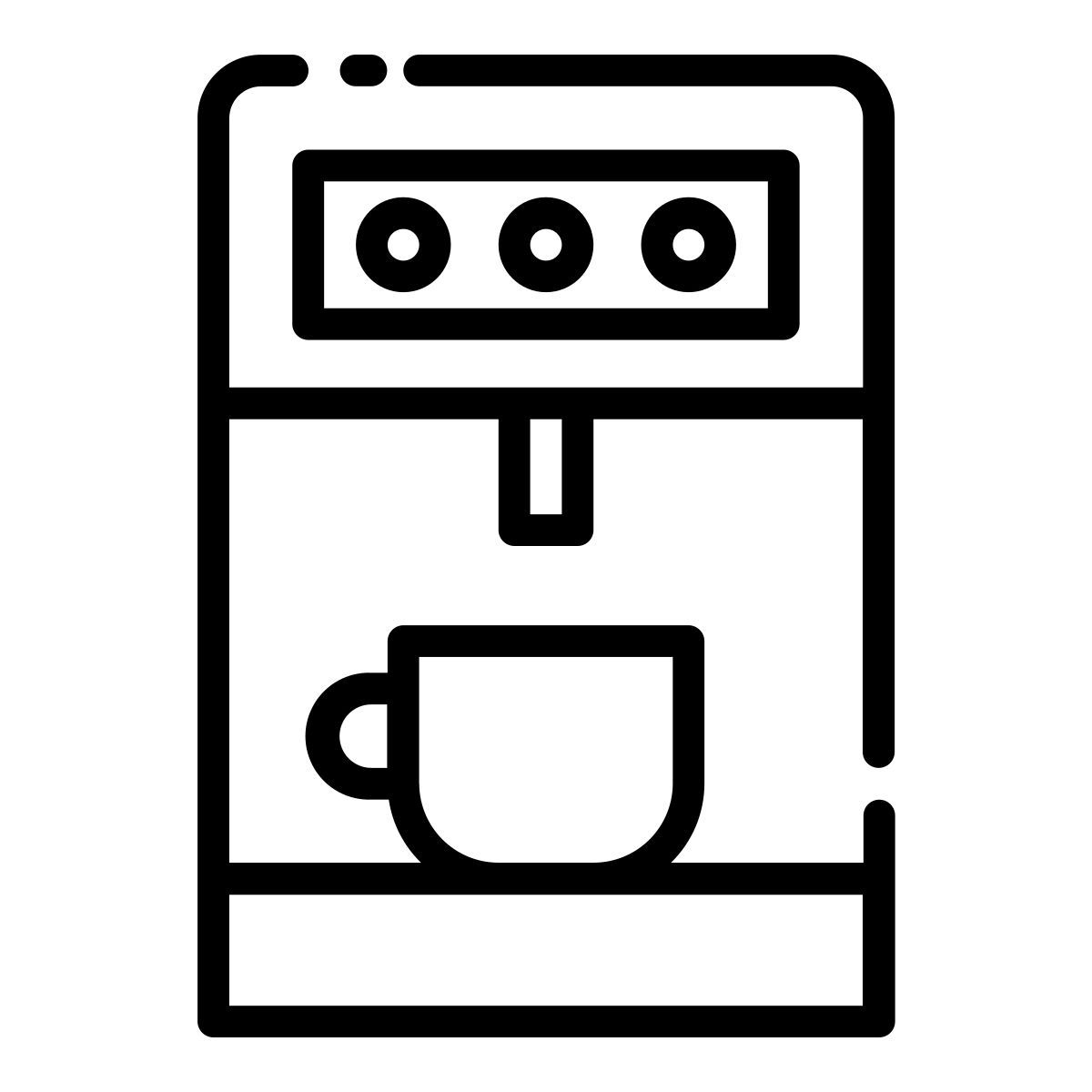 coffee machine icon