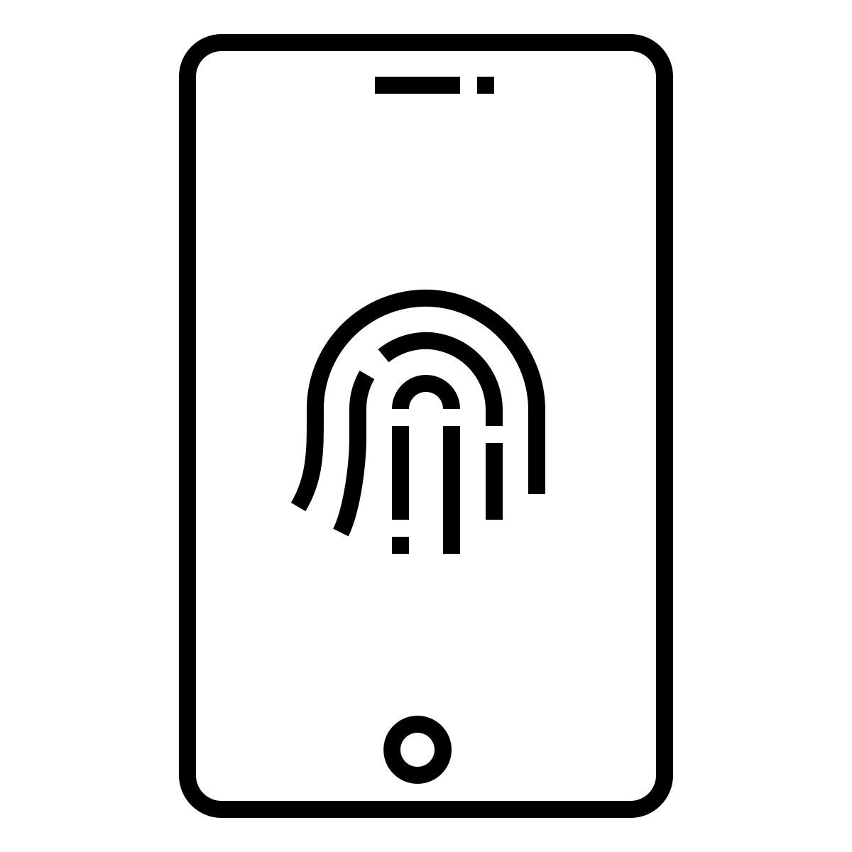 fingerprint icon