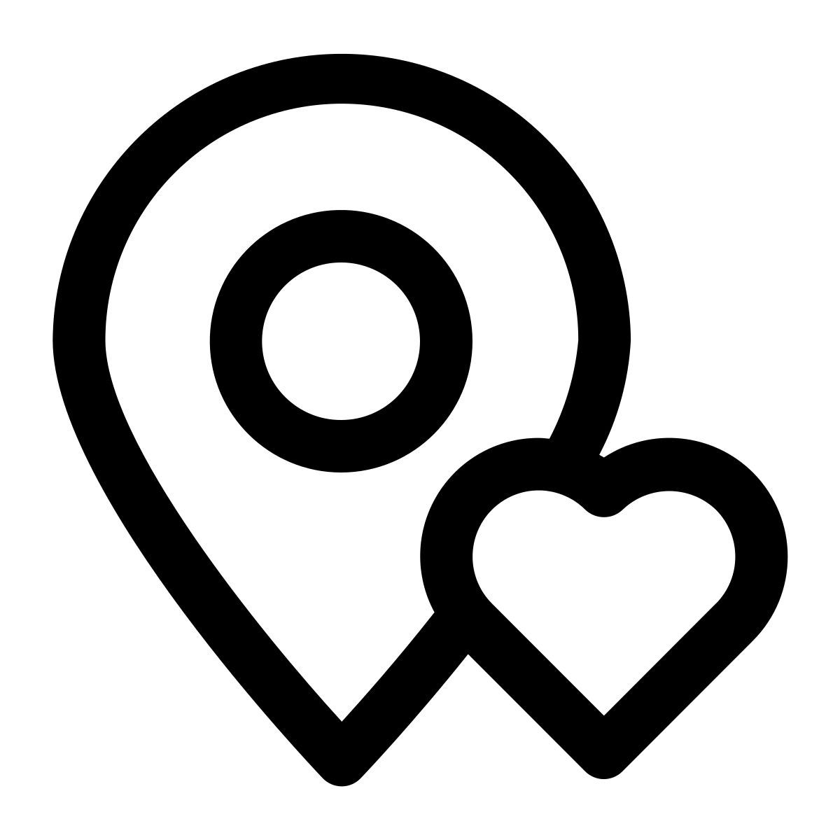 favorite location icon