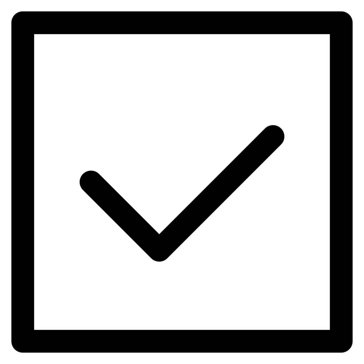 check mark icon