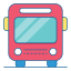external bus-travel-color-line-colors-royyan-wijaya icon