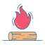 external camp-travel-color-line-colors-royyan-wijaya icon