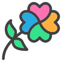 external clover-springkeu-line-colors-royyan-wijaya icon