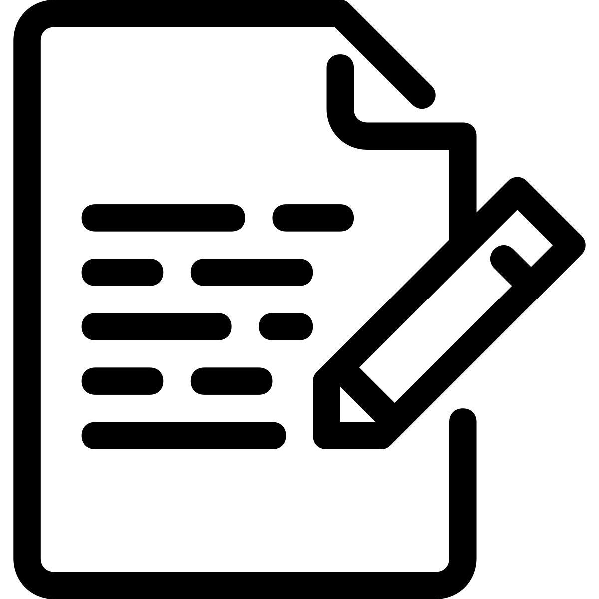 Édition de documents icon