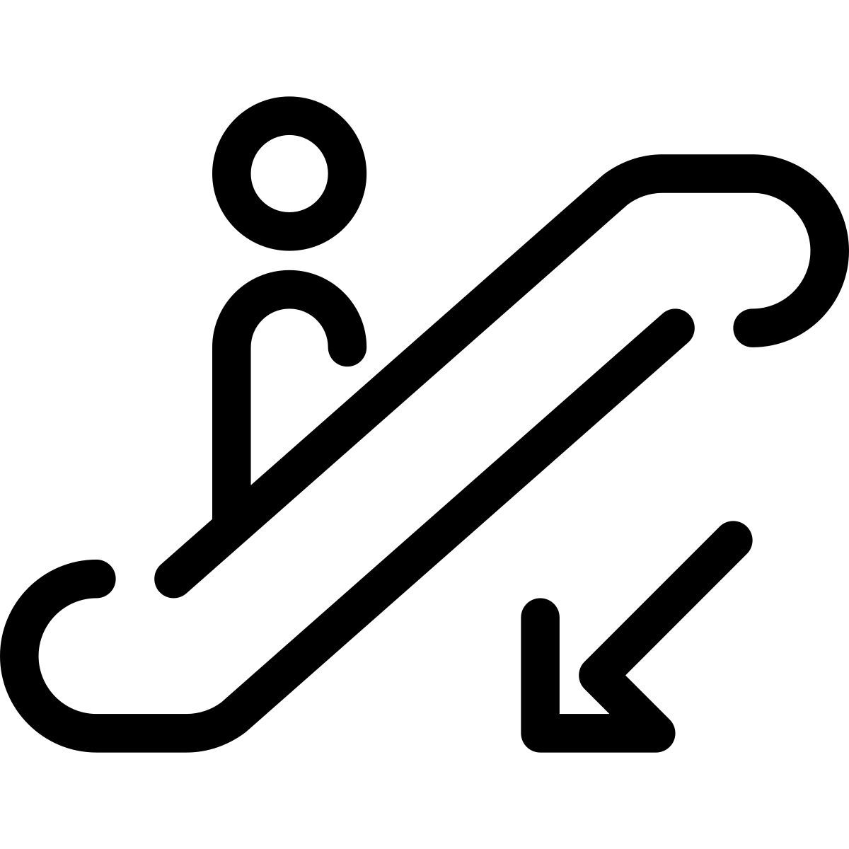 down icon