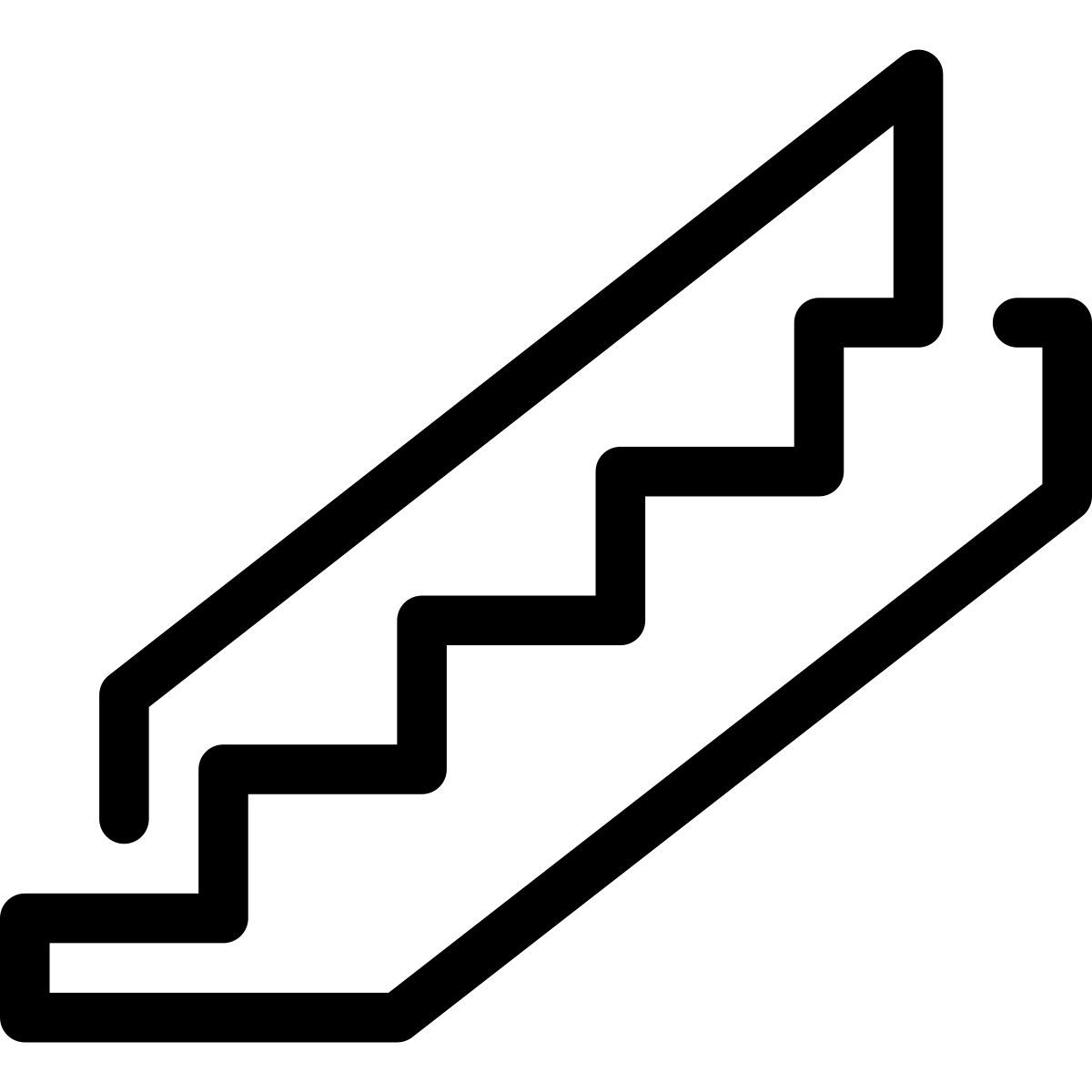 lá embaixo icon