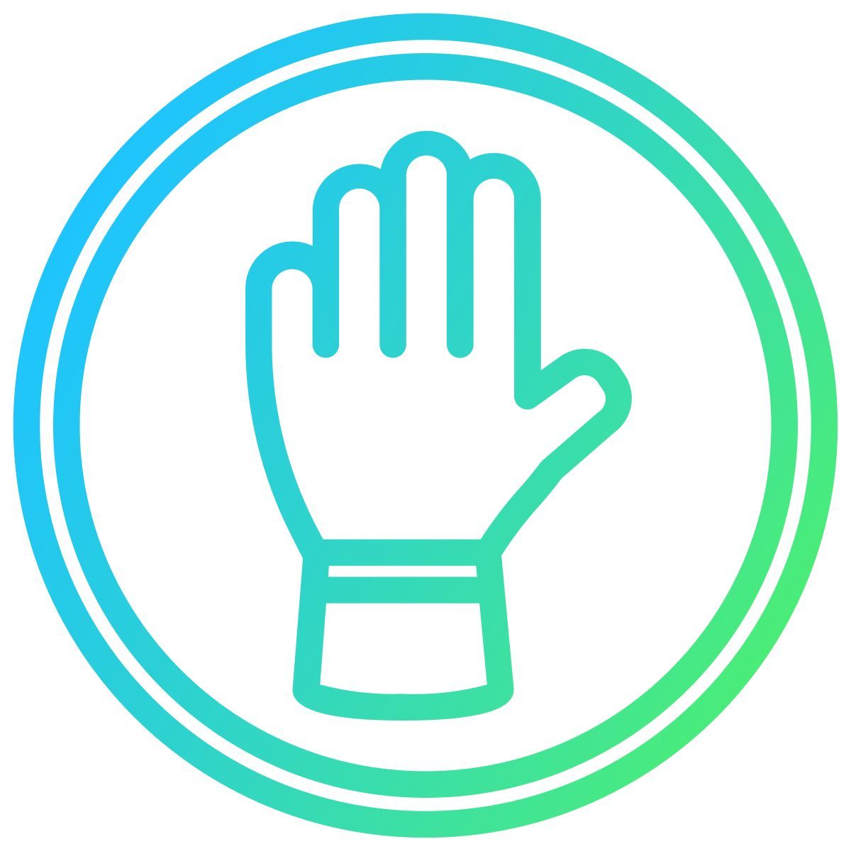 raise hands icon