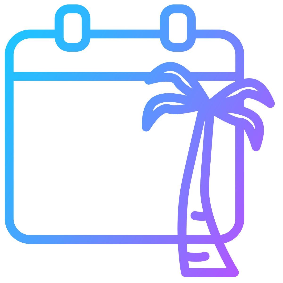 vacation time icon