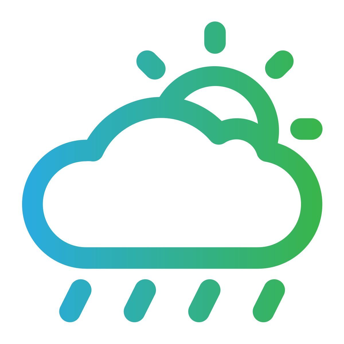 rainy afternoon icon