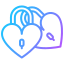 external padlock-having-a-relationship-line-gradient-kendis-lasman icon