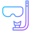 external swimming-goggles-beach-vacation-holiday-line-gradient-kendis-lasman icon