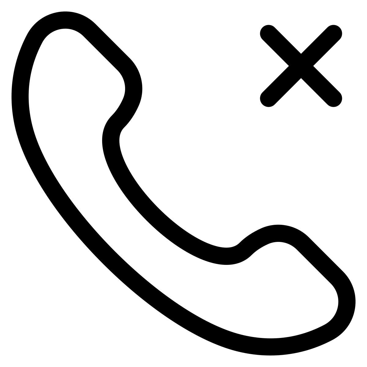 telefon getrennt icon