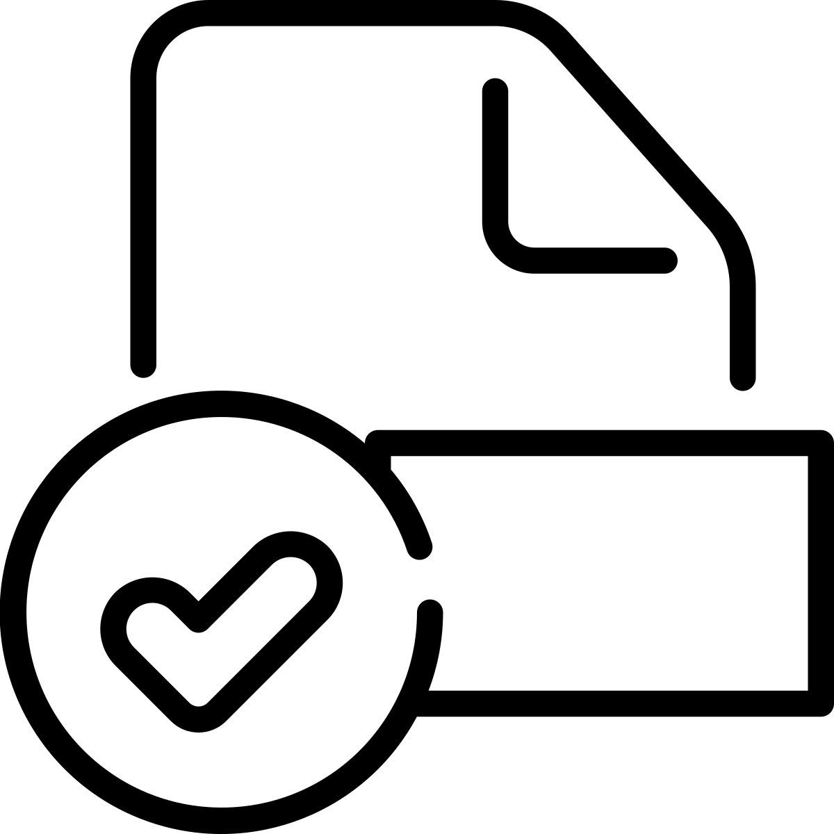 dossier approuvé icon