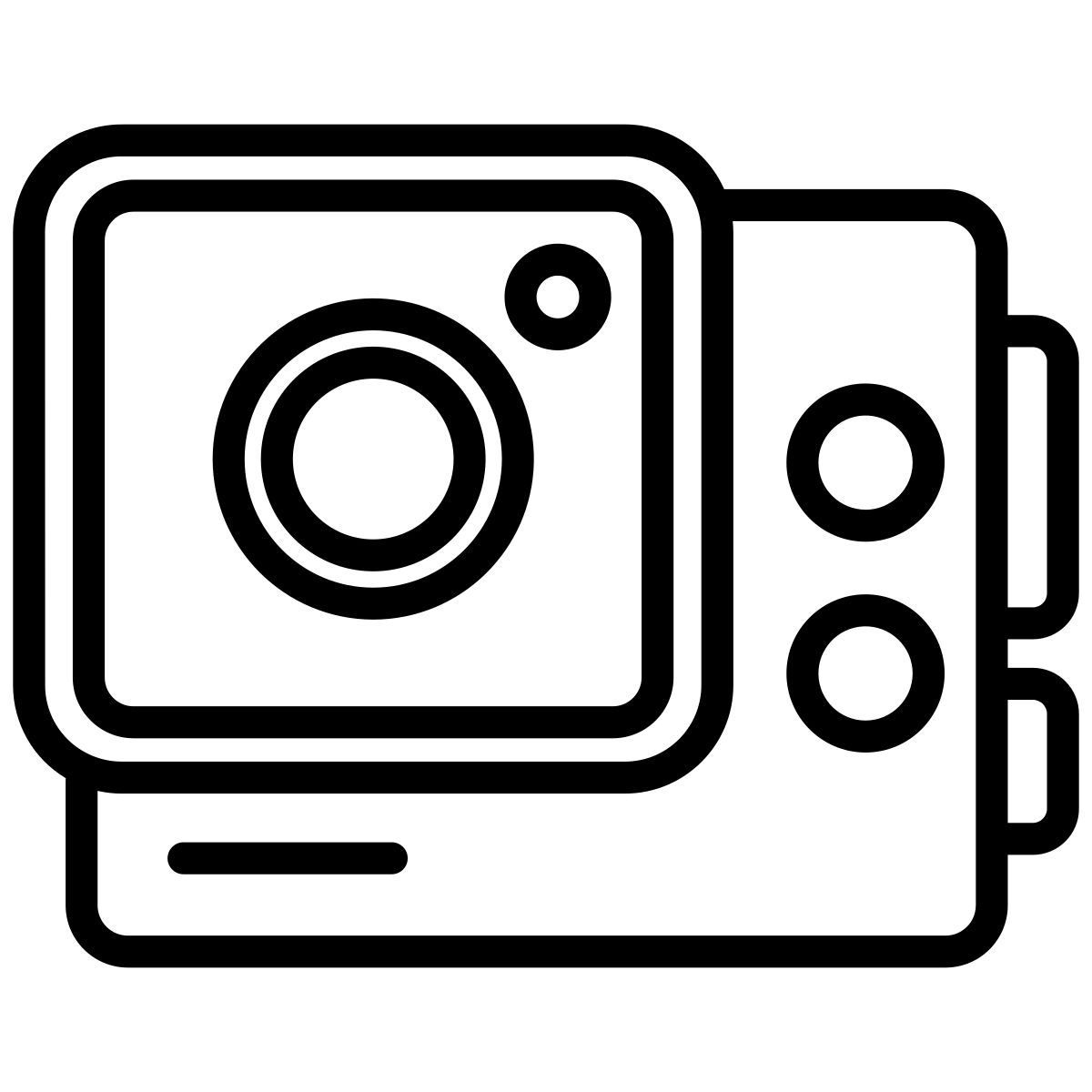 액션 카메라 icon