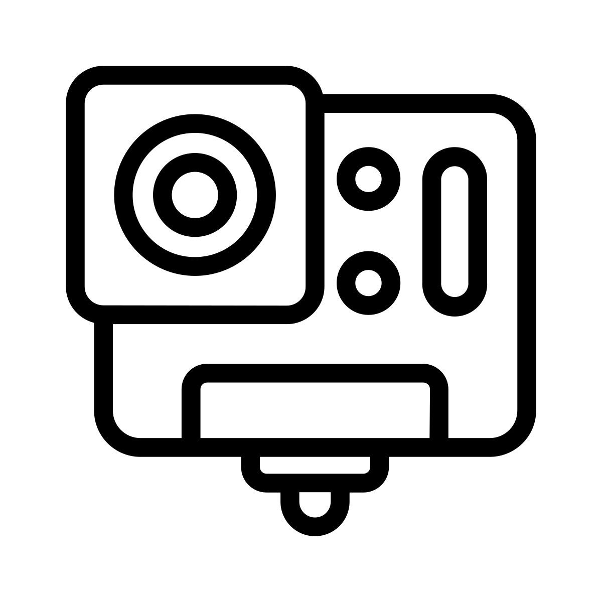 action camera icon