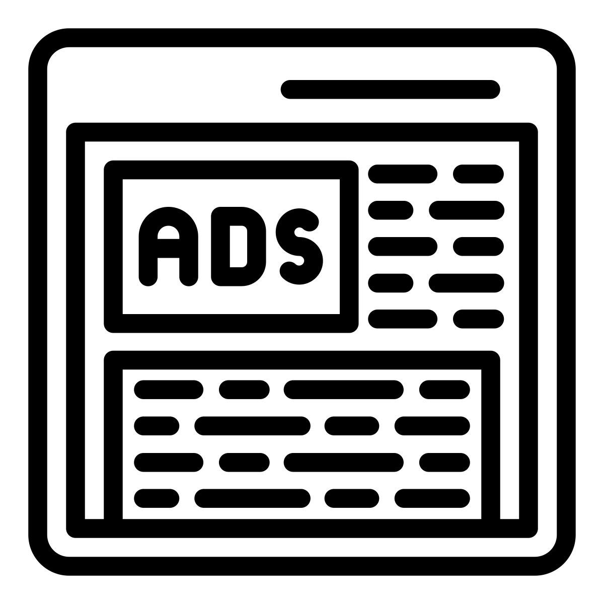 online ads icon