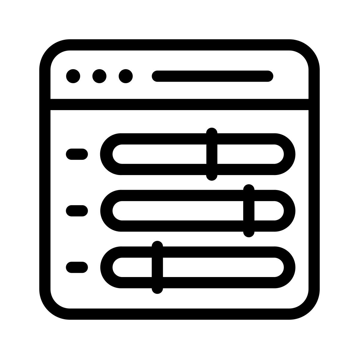 webpage layout icon