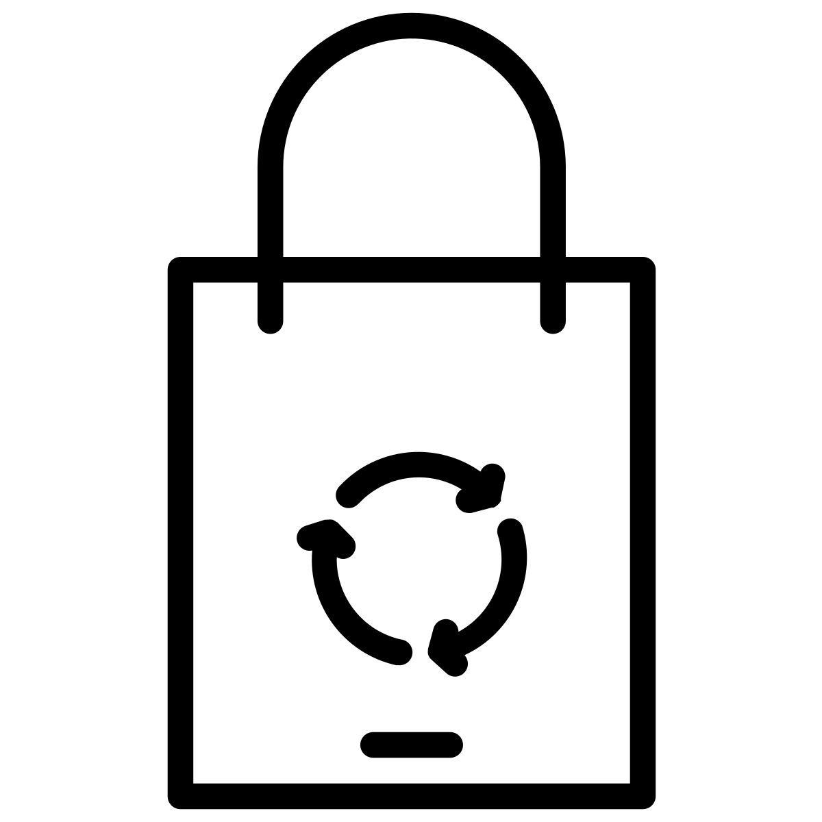 borsa riciclabile icon