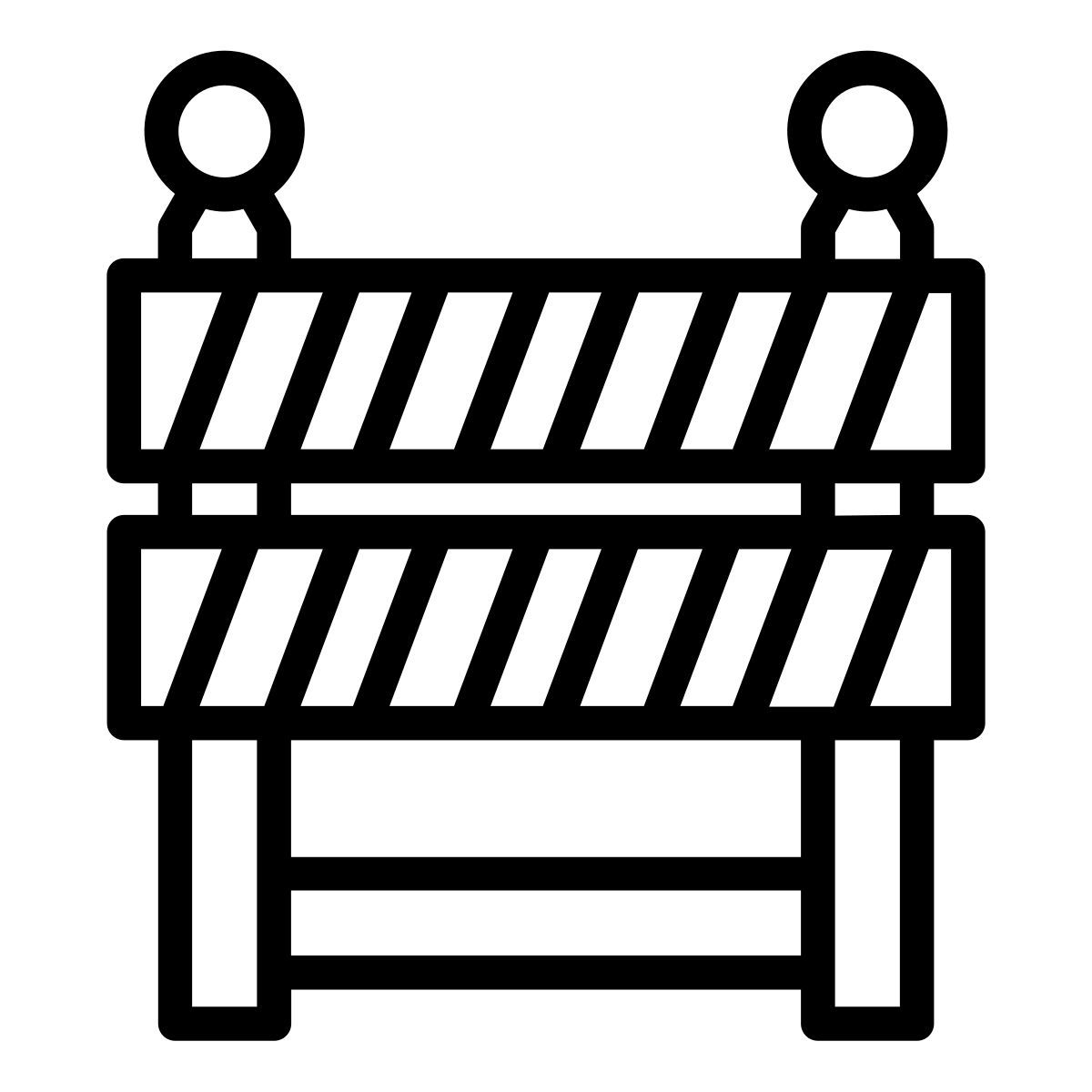 road barrier icon